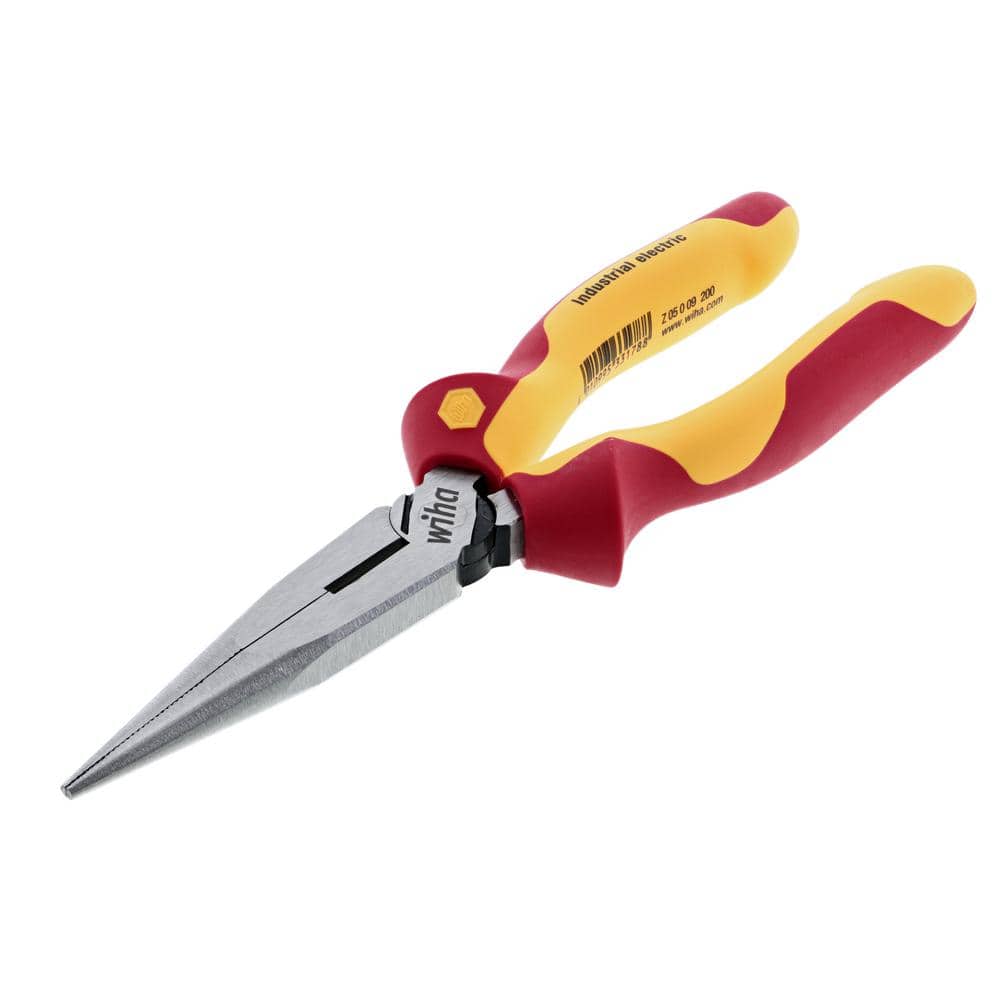 Unbranded 1000-Volt Insulated Industrial Long Nose Pliers (3)