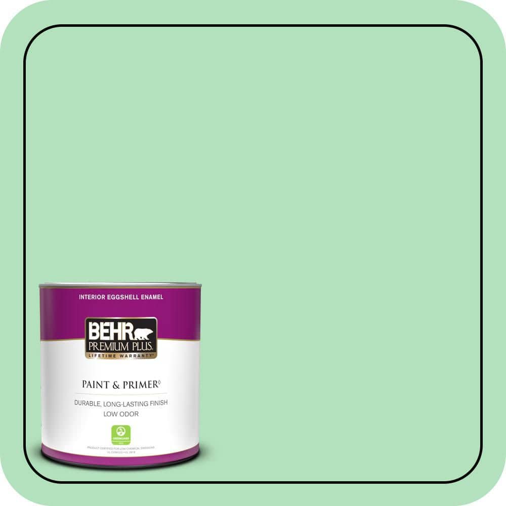 BEHR PREMIUM PLUS #P400-3 Folk Tale Interior/Exterior Paint & Primer Color Sample (1)