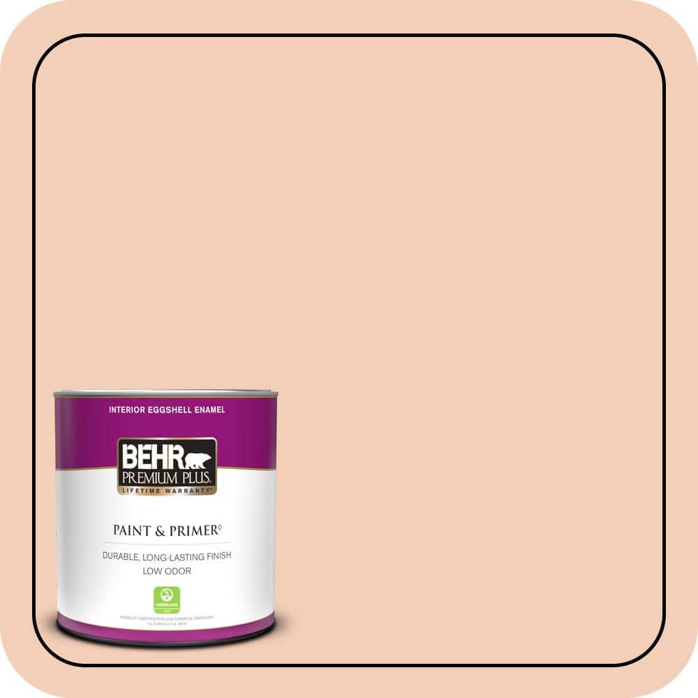 BEHR PREMIUM PLUS #M210-3 Apricot Freeze Enamel Low Odor & Primer (1)