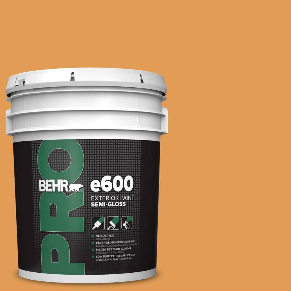 BEHR PRO 5 gal. #290D-5 Apple Crisp Semi-Gloss Exterior Paint