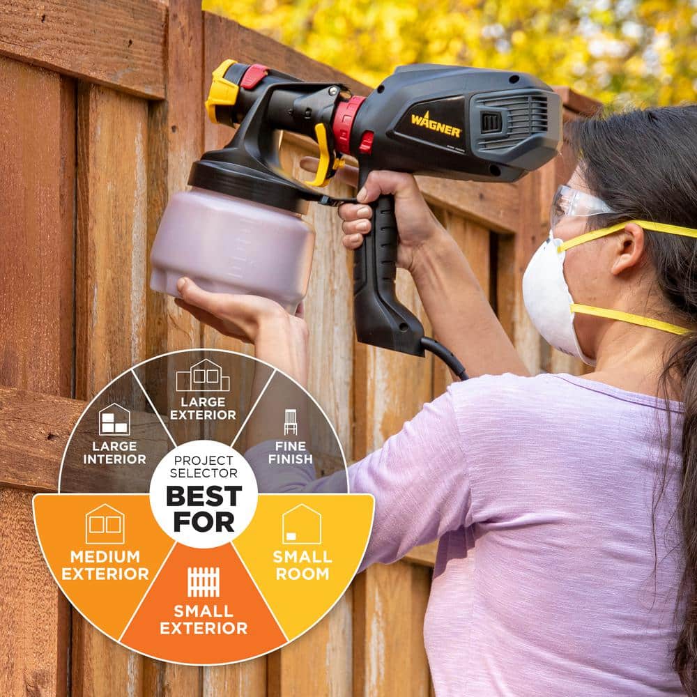 Wagner Flexio 2500 Electric Handheld HVLP Paint Sprayer (2)