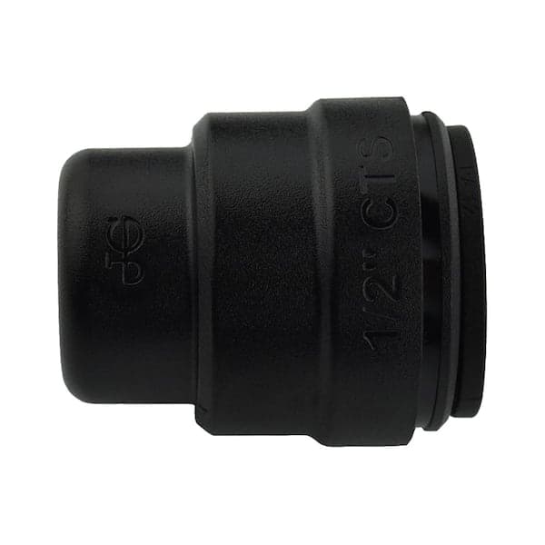 SharkBite ProLock 1/2 in. Push-to-Connect Plastic End Stop Fitting (2)