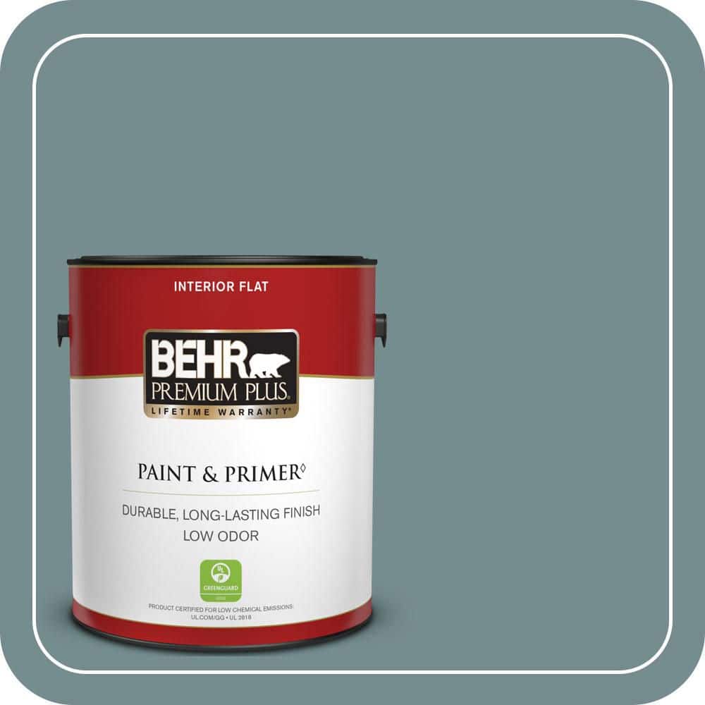BEHR PREMIUM PLUS #PPF-46 Leisure Time Exterior Stain-Blocking Paint & Primer (1)