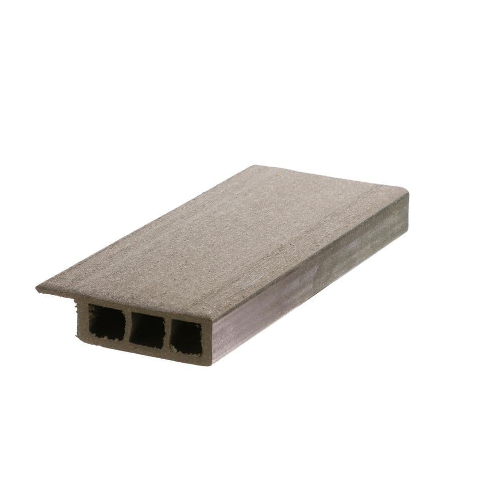 DuxxBak I.Dekk 12 ft. Perimeter Strip Driftwood