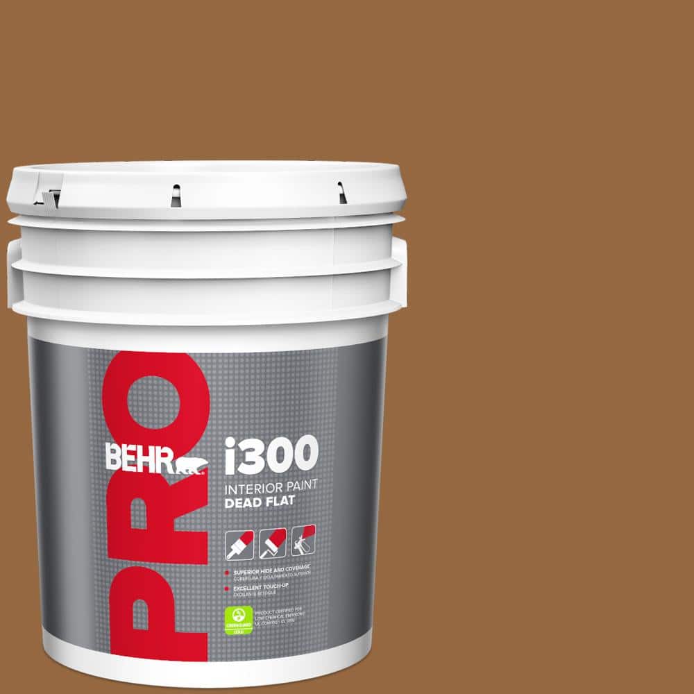 BEHR PRO 5 gal. #MQ2-06 Gilded Glamour Dead Flat Interior Paint
