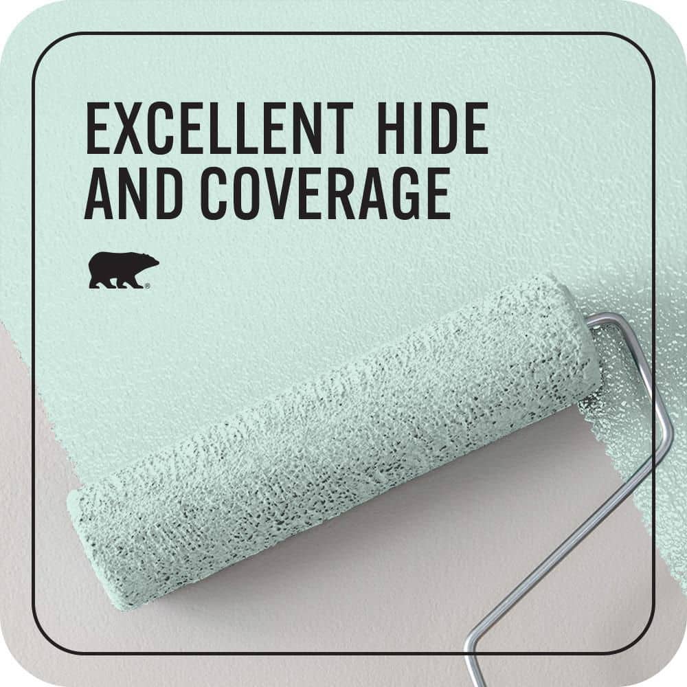 BEHR PREMIUM PLUS #490C-2 Adriatic Mist Enamel & Primer Color Sample (4)