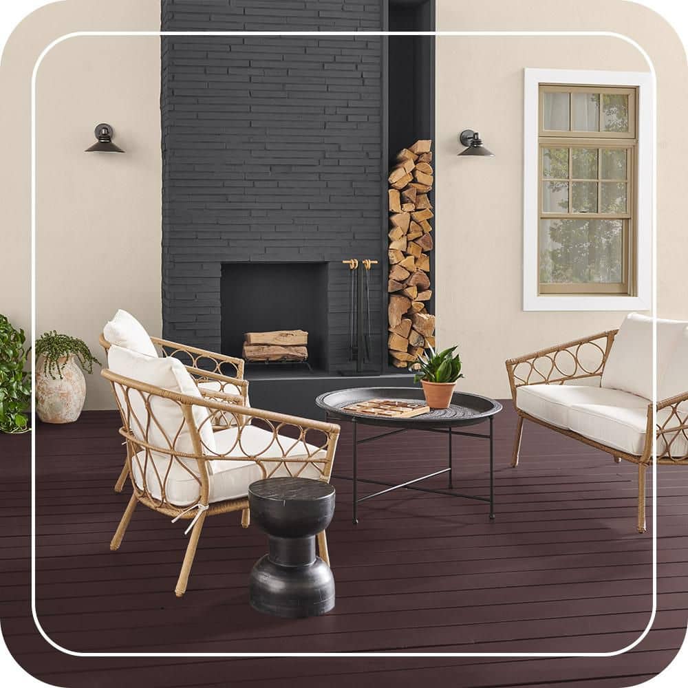 BEHR PREMIUM 1 qt. #PPU1-02 Divine Wine Solid Color Waterproofing Exterior Wood Stain and Sealer (4)