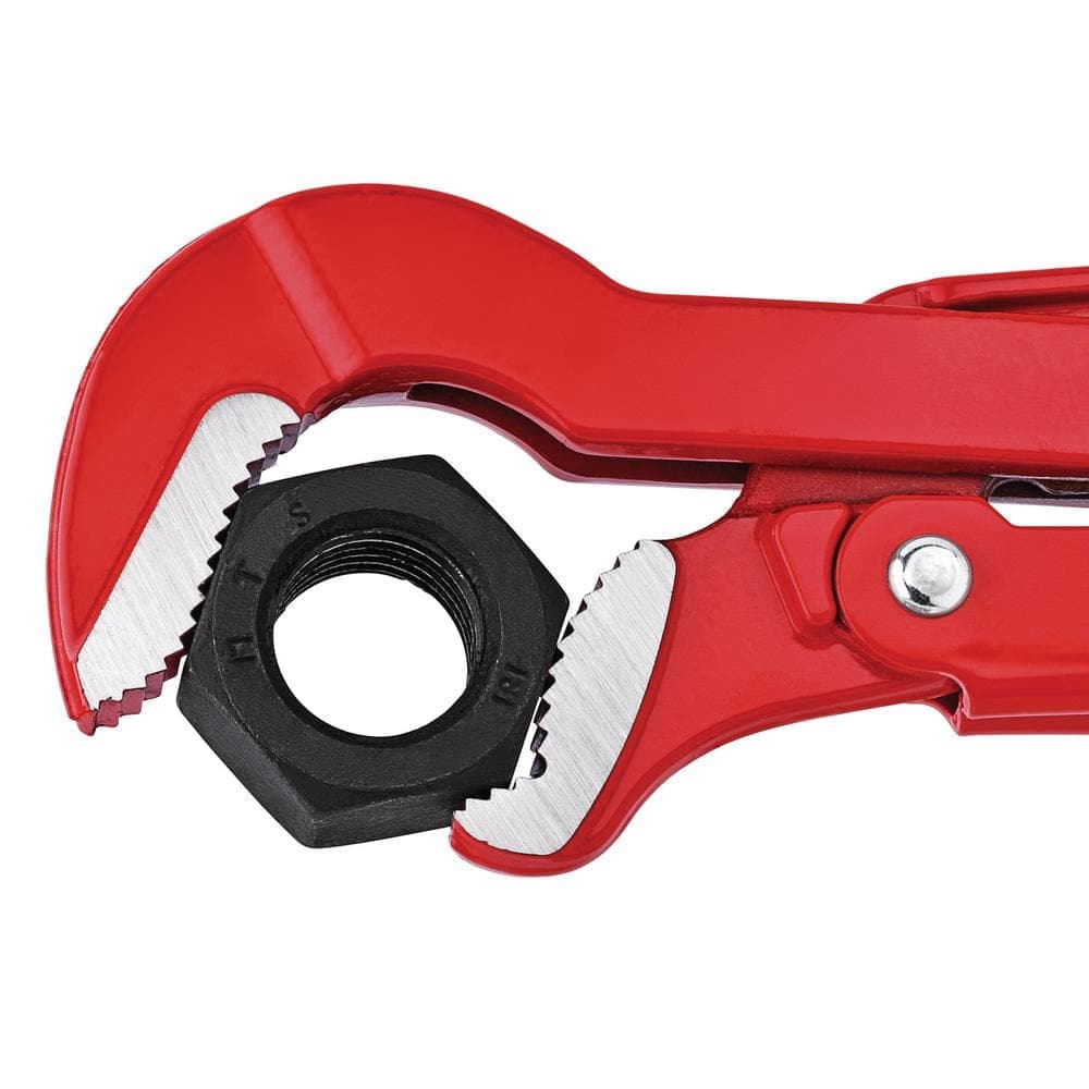 KNIPEX 17 in. Swedish Pipe Wrench with S-Shape Jaw (2)