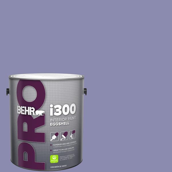 BEHR PRO 1 gal. #M550-5 Violet Aura Eggshell Interior Paint (2)