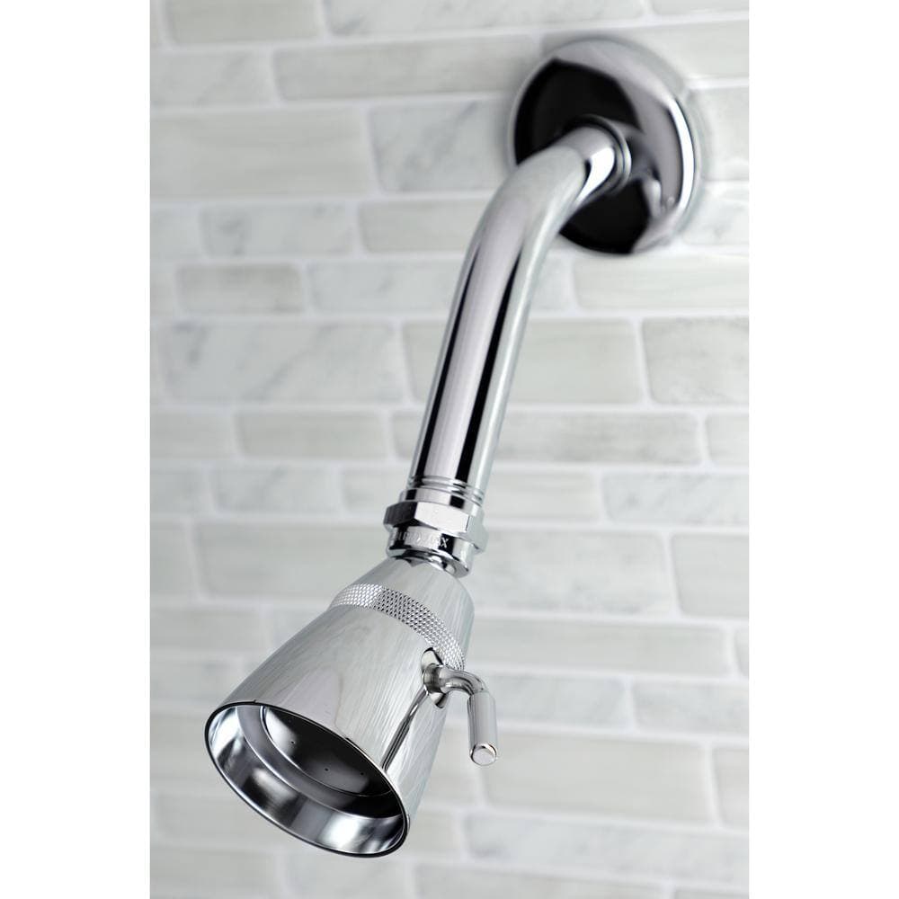 Kingston Brass Restoration Single Handle 1-Spray Tub and Shower Faucet 2 GPM with Corrosion Resistant in. Polished Chrome (2)