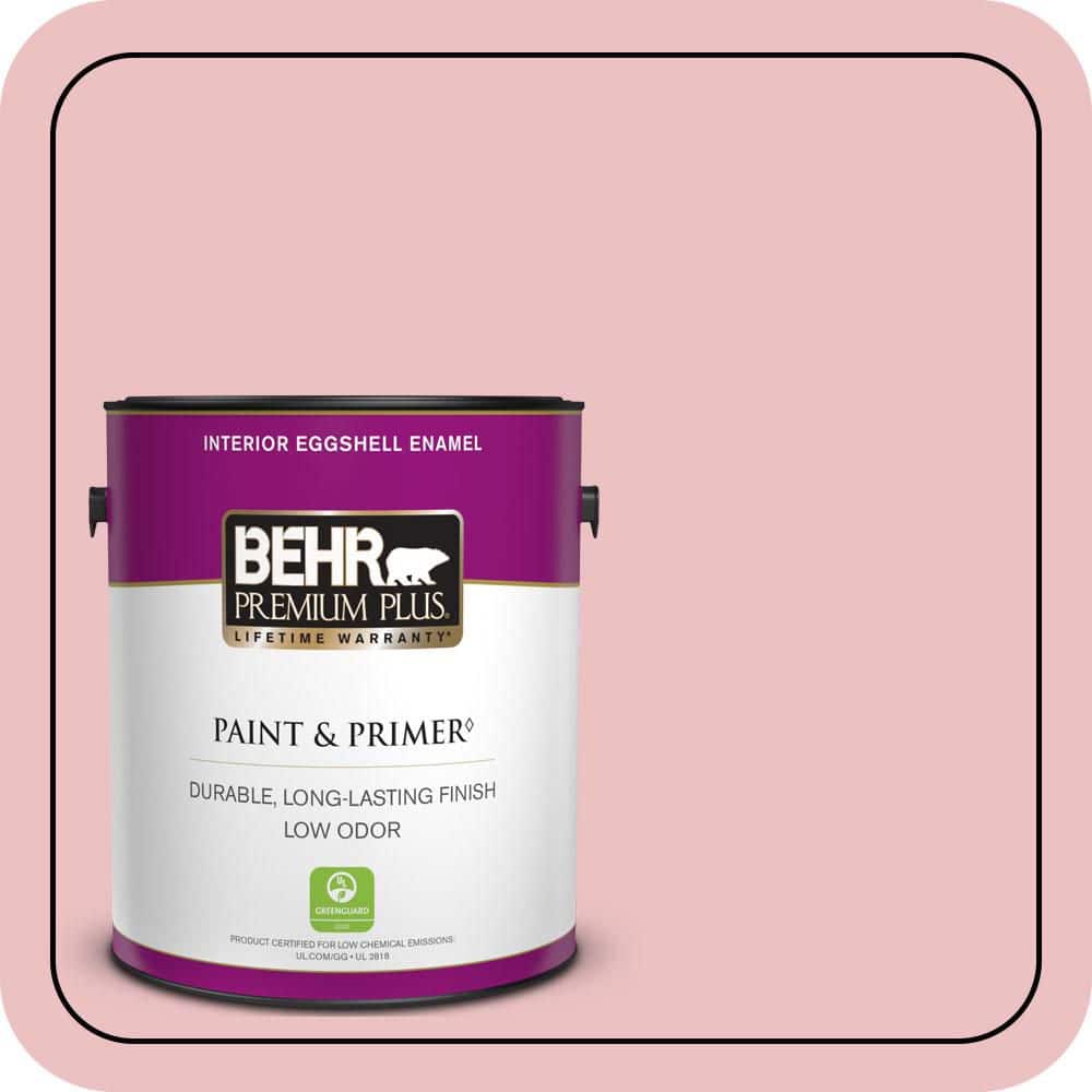 BEHR PREMIUM PLUS #130C-2 Cafe Pink Enamel Low Odor & Primer (1)