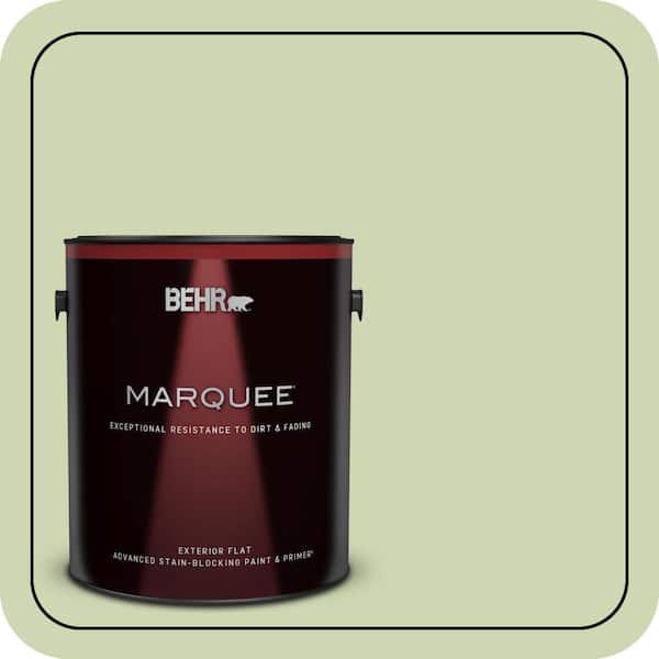 BEHR PREMIUM PLUS #M360-3 Avocado Whip Interior/Exterior Paint & Primer Color Sample (2)