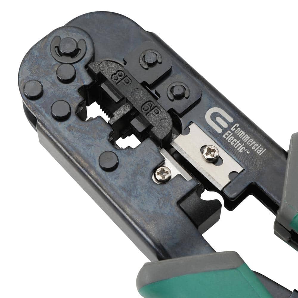 Commercial Electric Ratchet Modular Plug Crimper (3)