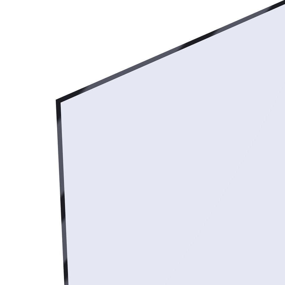 OPTIX 48 in. x 96 in. x 0.220 in. Clear Acrylic Sheet