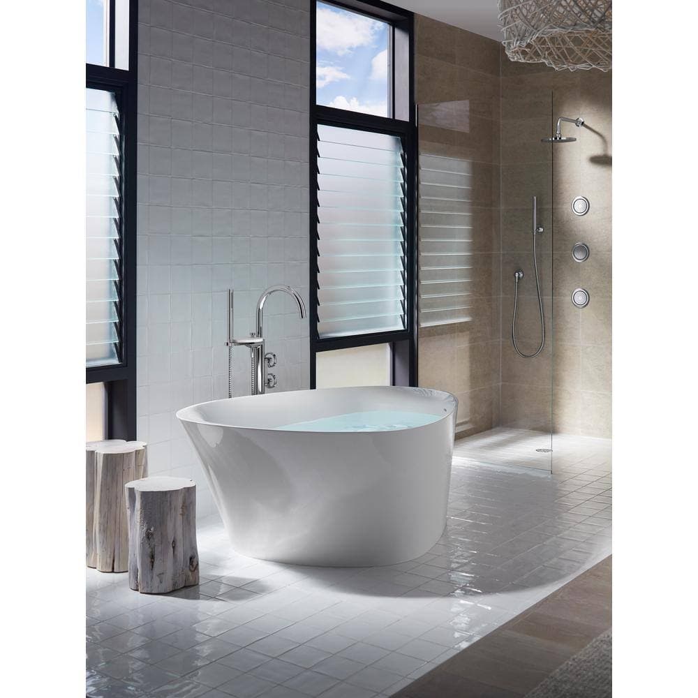 KOHLER WaterTile Round 27-Nozzle 1-Spray Patterns 1.0 GPM 4.875 in. Wall Mount Fixed Shower Head in Vibrant Brushed Bronze (2)