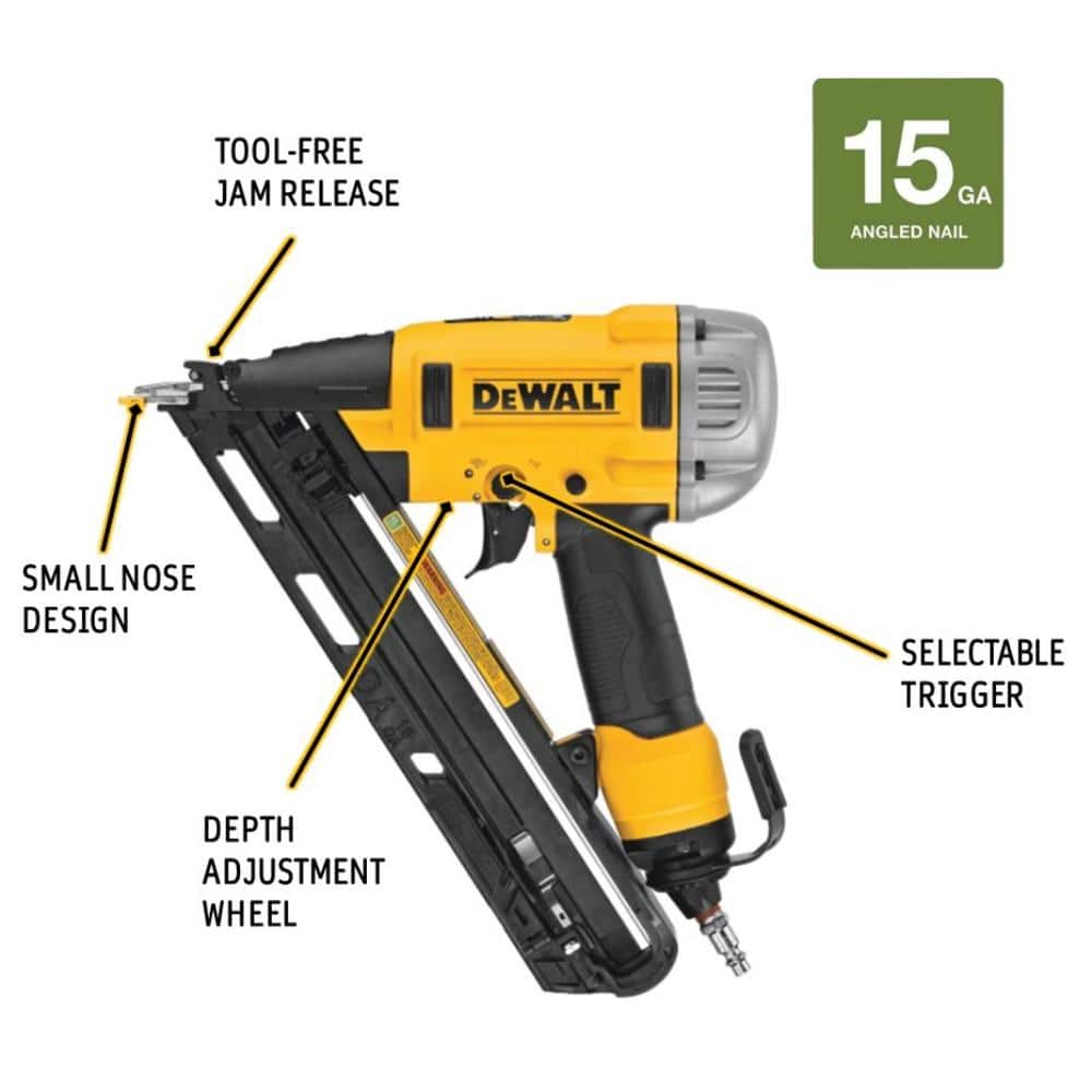 DEWALT Pneumatic 15-Gauge DA Nailer (2)