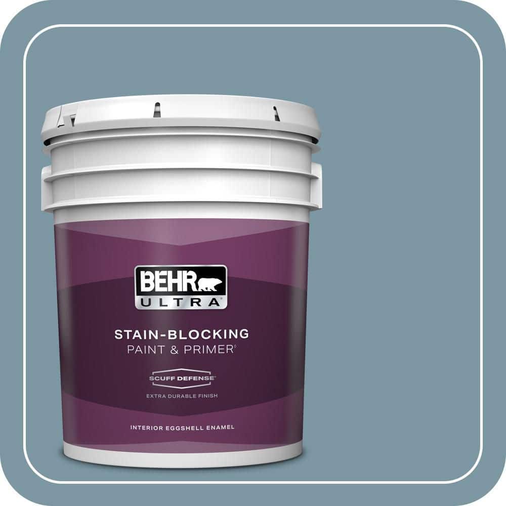 BEHR ULTRA 5 gal. #530F-5 Waterscape Extra Durable Eggshell Enamel Interior Paint & Primer