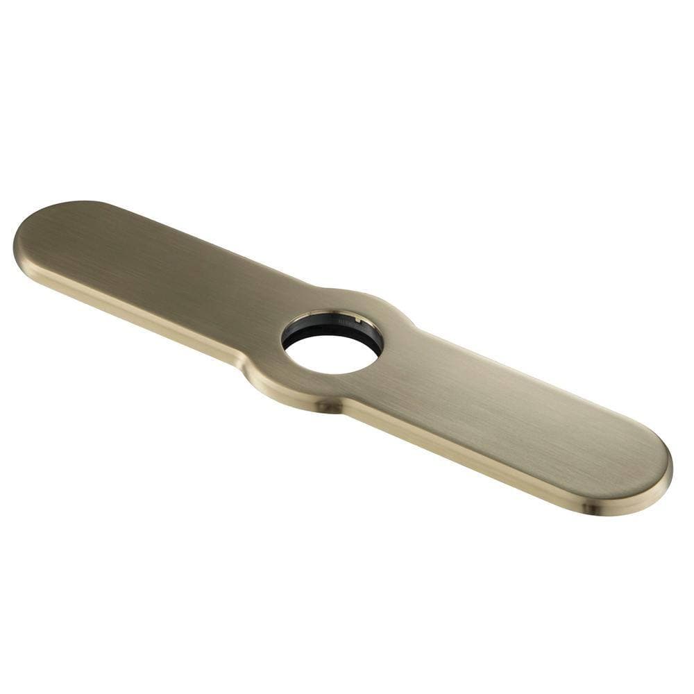 KRAUS Stainless Steel Deck Plate for Kitchen Faucet in Brushed Gold (2)
