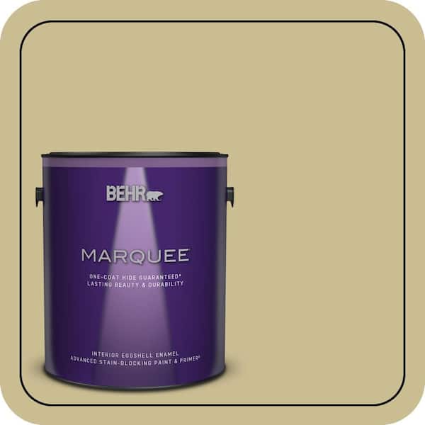 BEHR PREMIUM PLUS #M330-4 Morning Tea Interior/Exterior Paint & Primer Color Sample (4)
