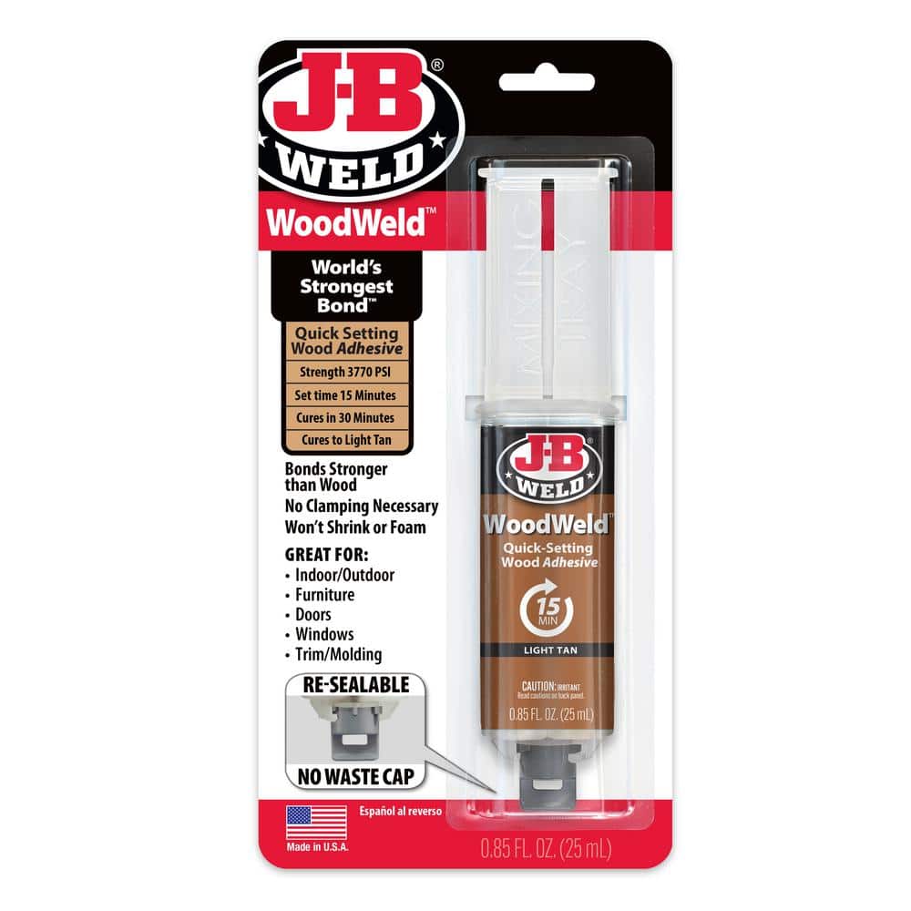 J-B Weld WoodWeld 0.85 oz. Epoxy Syringe (Case of 6)