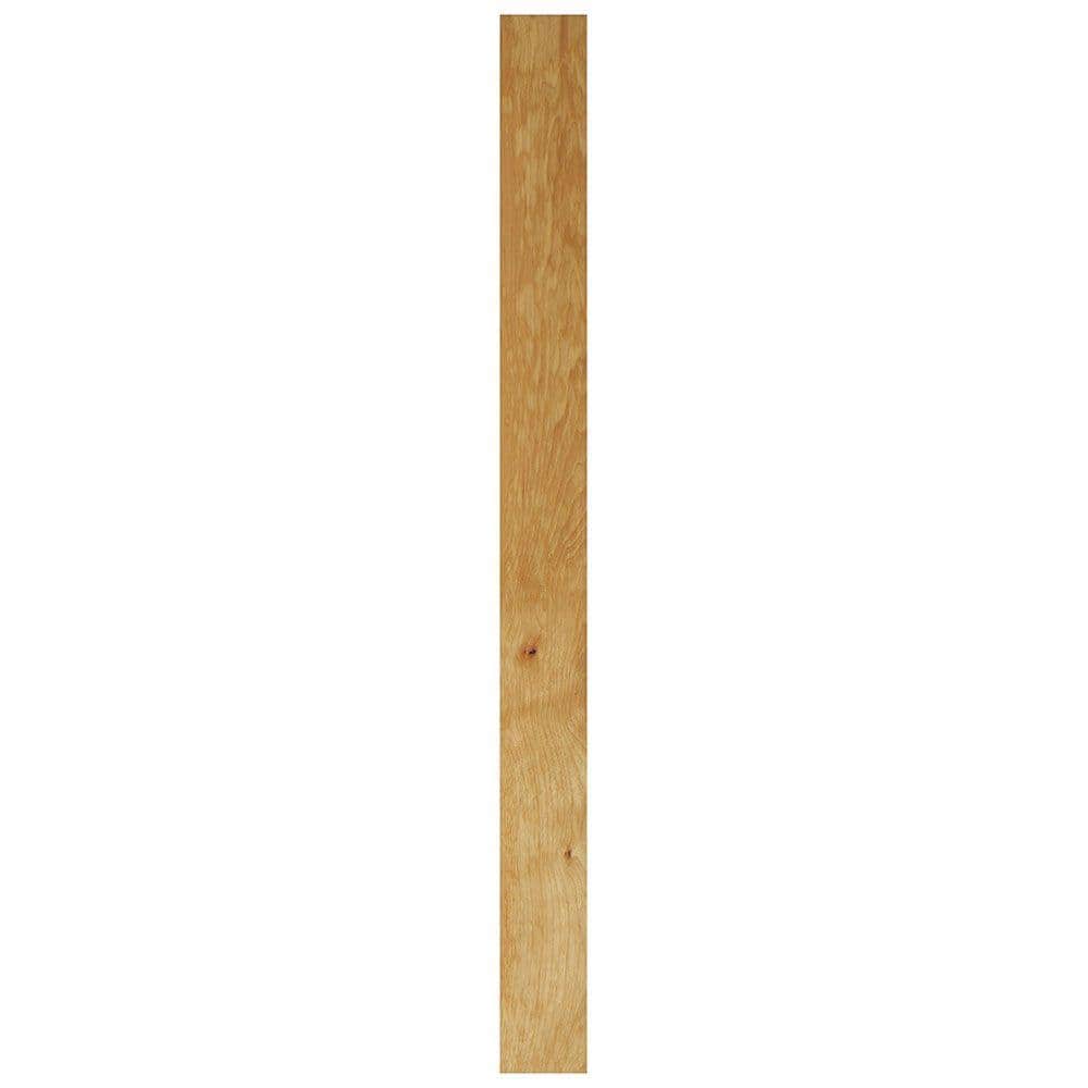 Hampton Bay Hampton 3 in. W x 36 in. H x 0.75 in. D Kitchen Cabinet Wall Filler in Natural Hickory