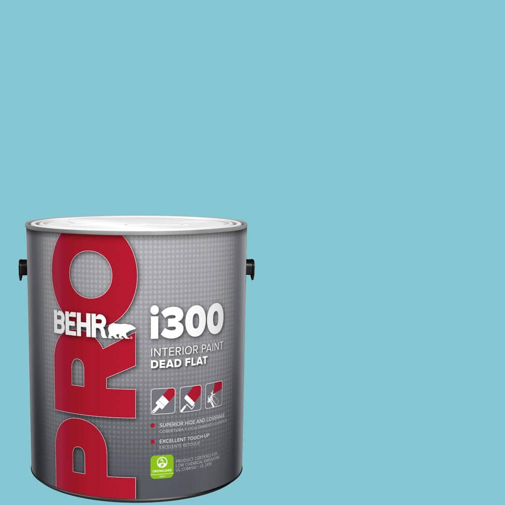 BEHR PRO 1 gal. #MQ4-50 Not a Cloud in Sight Dead Flat Interior Paint