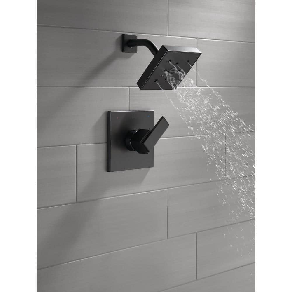 Delta Ara 1-Handle Wall Mount Shower Trim Kit with H2Okinetic in (Valve Not Included) (2)