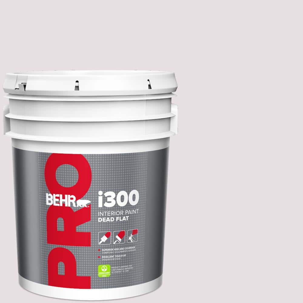 BEHR PRO 5 gal. #670E-2 Pearl Violet Dead Flat Interior Paint