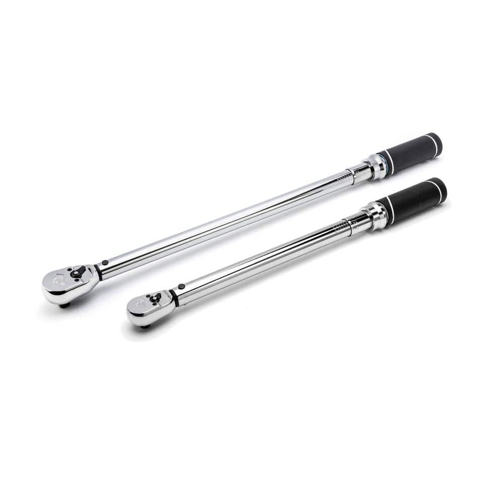 Husky 3/8 in. and 1/2 in. Drive Torque Wrench Set (2-Piece)
