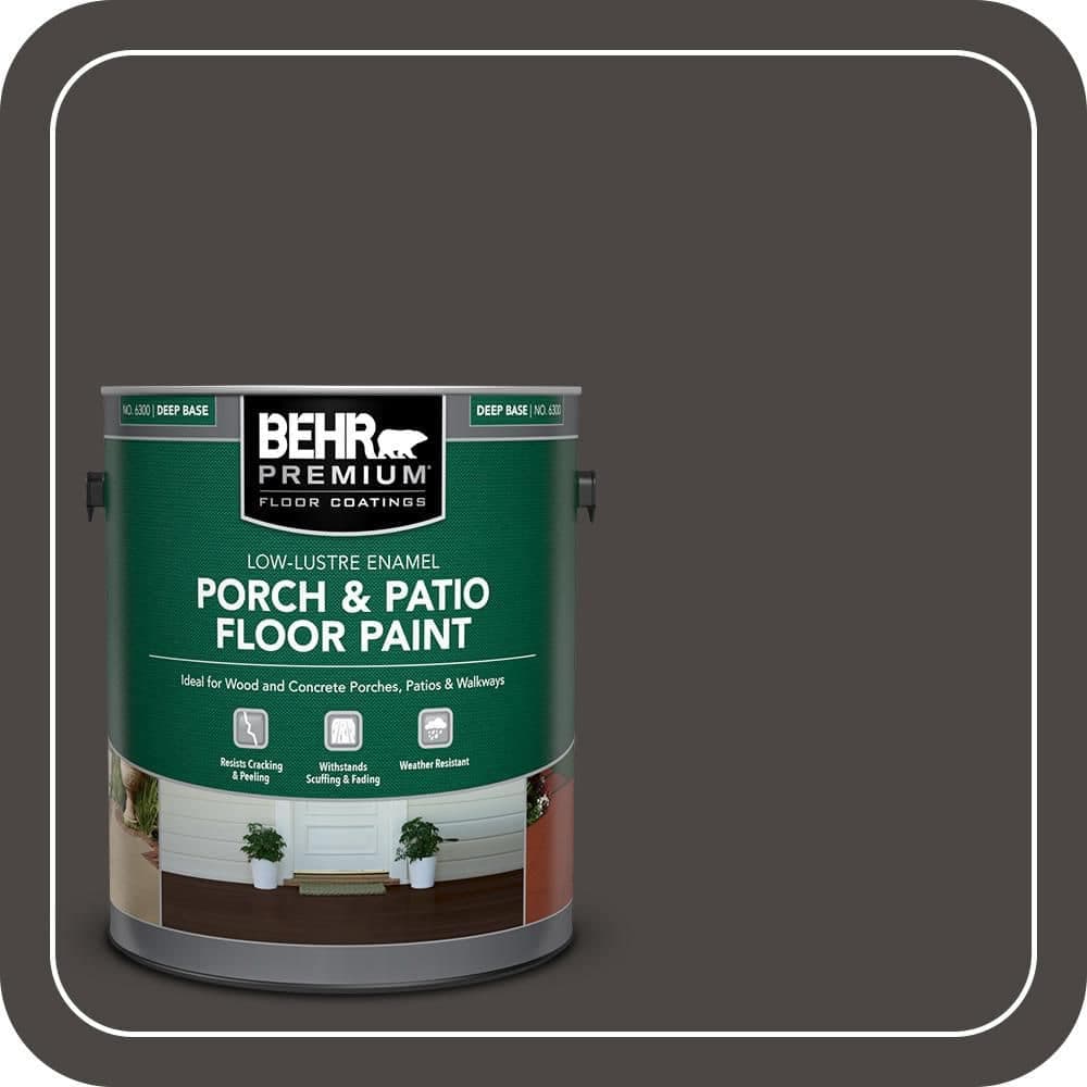 BEHR PREMIUM #PPU24-01 Textured Low-Lustre Enamel Interior/Exterior Porch and Patio Anti-Slip Floor Paint (1)