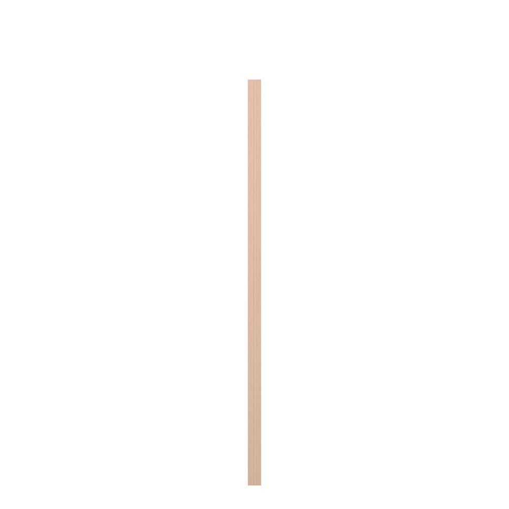 L. J. SMITH STAIR SYSTEMS 1.25 in. D x 1.25 in. W x 38 in. L Unfinished Maple Wood Baluster (1)