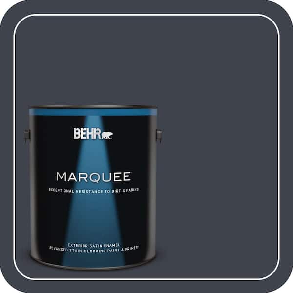 BEHR PREMIUM PLUS #ECC-23-3 Blackbird Enamel Low Odor & Primer (2)