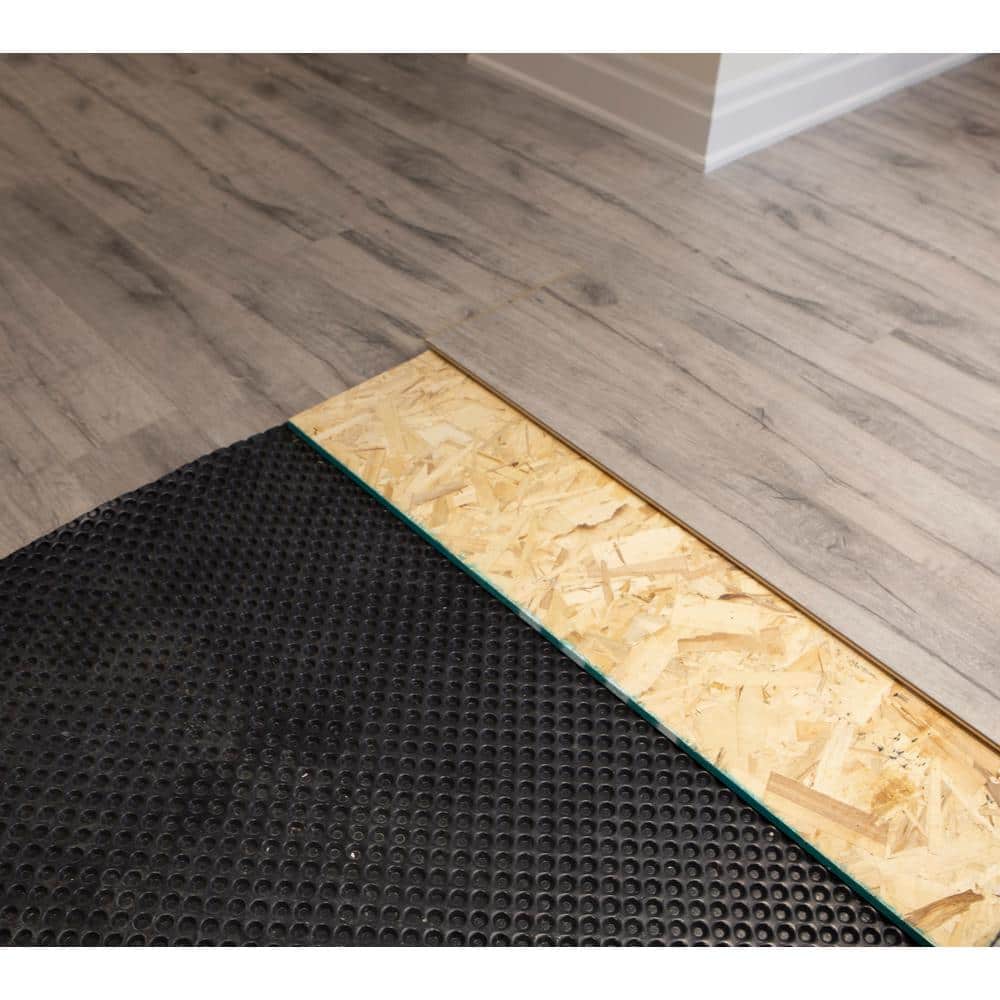 Unbranded 78 in. (6.5 ft.) x 46.25 ft. (300 sq. ft.) DamPro XL Waterproof Moisture Barrier Foundation Wrap/Floor Underlayment (3)