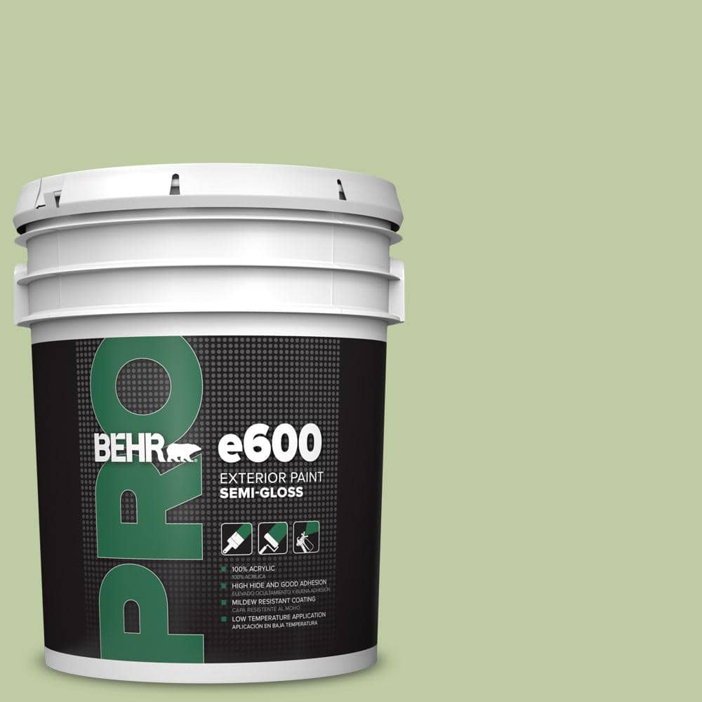 BEHR PRO 5 gal. #M360-4 Marjoram Semi-Gloss Exterior Paint