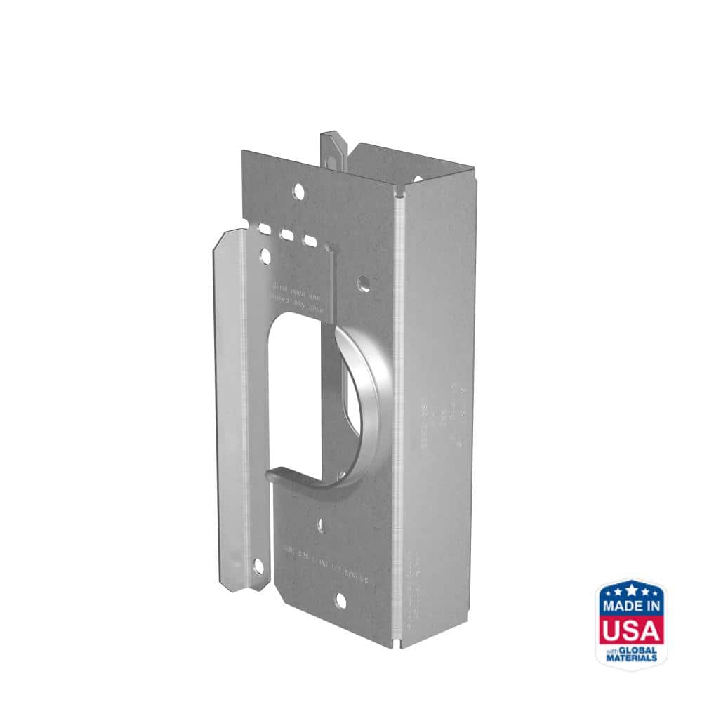 Simpson Strong-Tie HSS Galvanized Stud Shoe for 2x Nominal Lumber, with Strong-Drive SDS Screws (1)