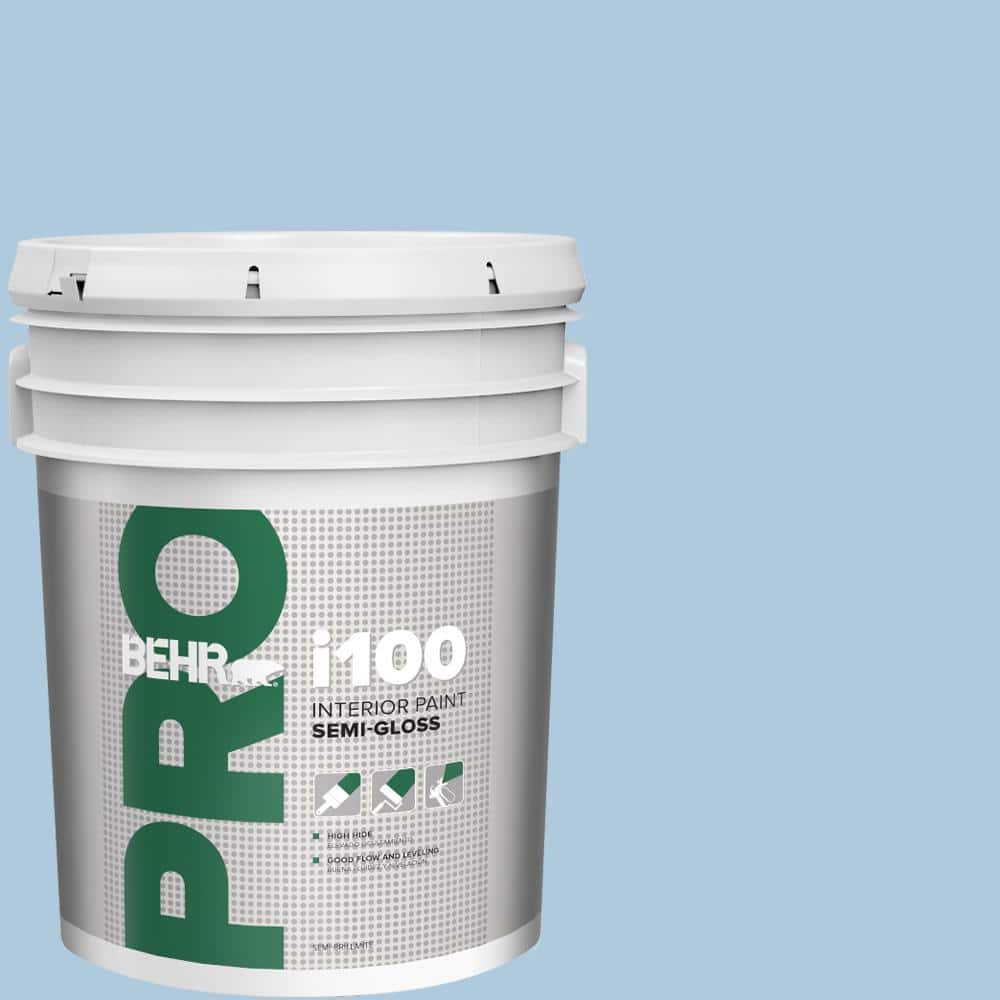 BEHR PRO 5 gal. #M510-2 Life At Sea Semi-Gloss Interior Paint