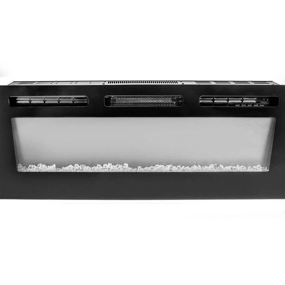 XtremepowerUS 1500-Watt 50 in. Recessed Electric Fireplace in-Wall Wall Mounted Electric Heater Fireplace (3)