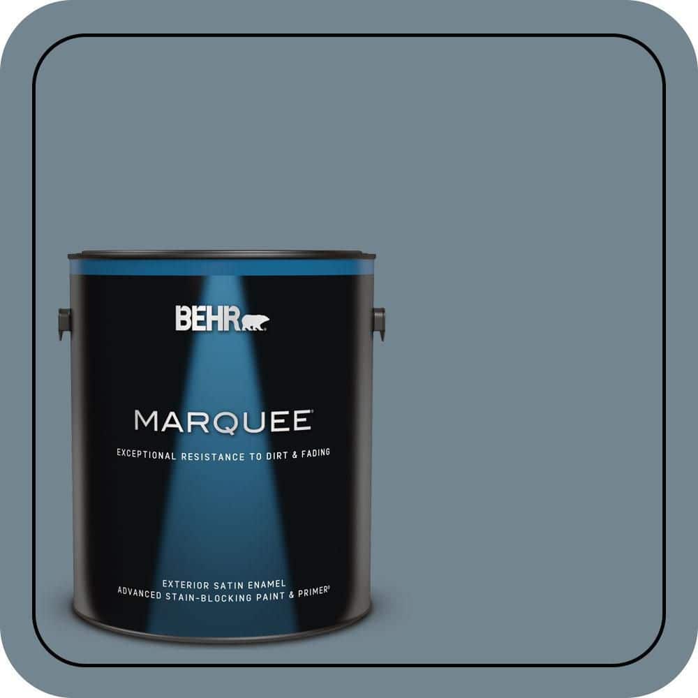 BEHR PREMIUM PLUS #N480-5 Adirondack Blue Extra Durable Enamel & Primer (1)
