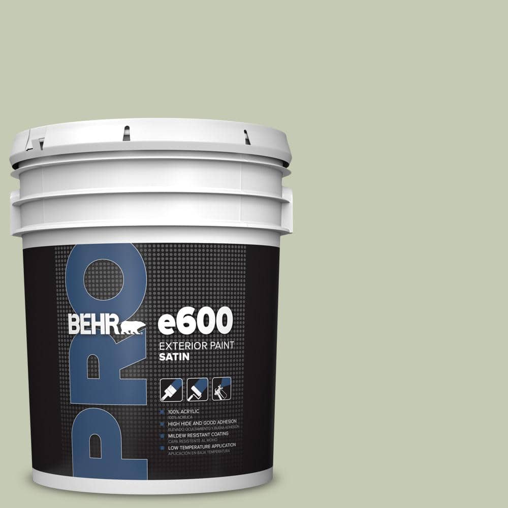 BEHR PRO 5 gal. #420E-3 Spring Hill Satin Exterior Paint