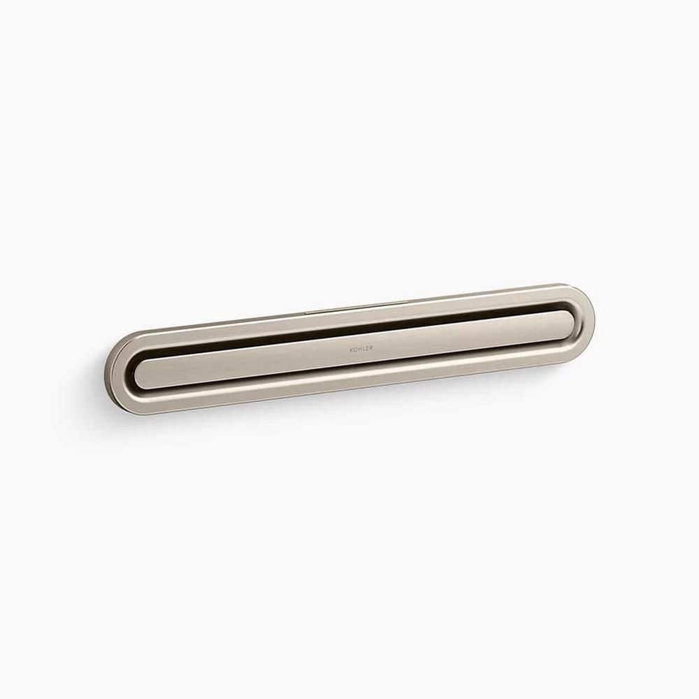 KOHLER Invigoration Series 15.5 in. W Steam Head with Aromatherapy Reservoir in Vibrant Brushed Nickel
