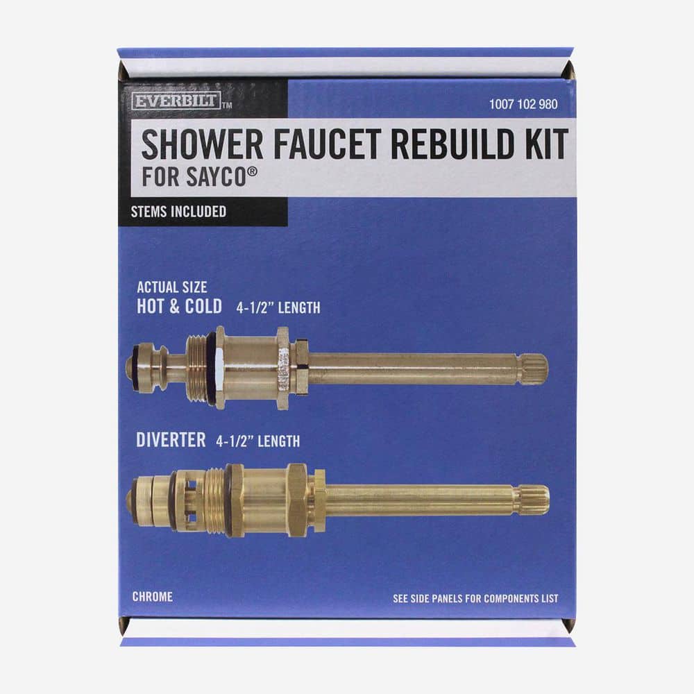 Everbilt Shower Valve Repair Kit In Chrome Finish for Sayco (2)