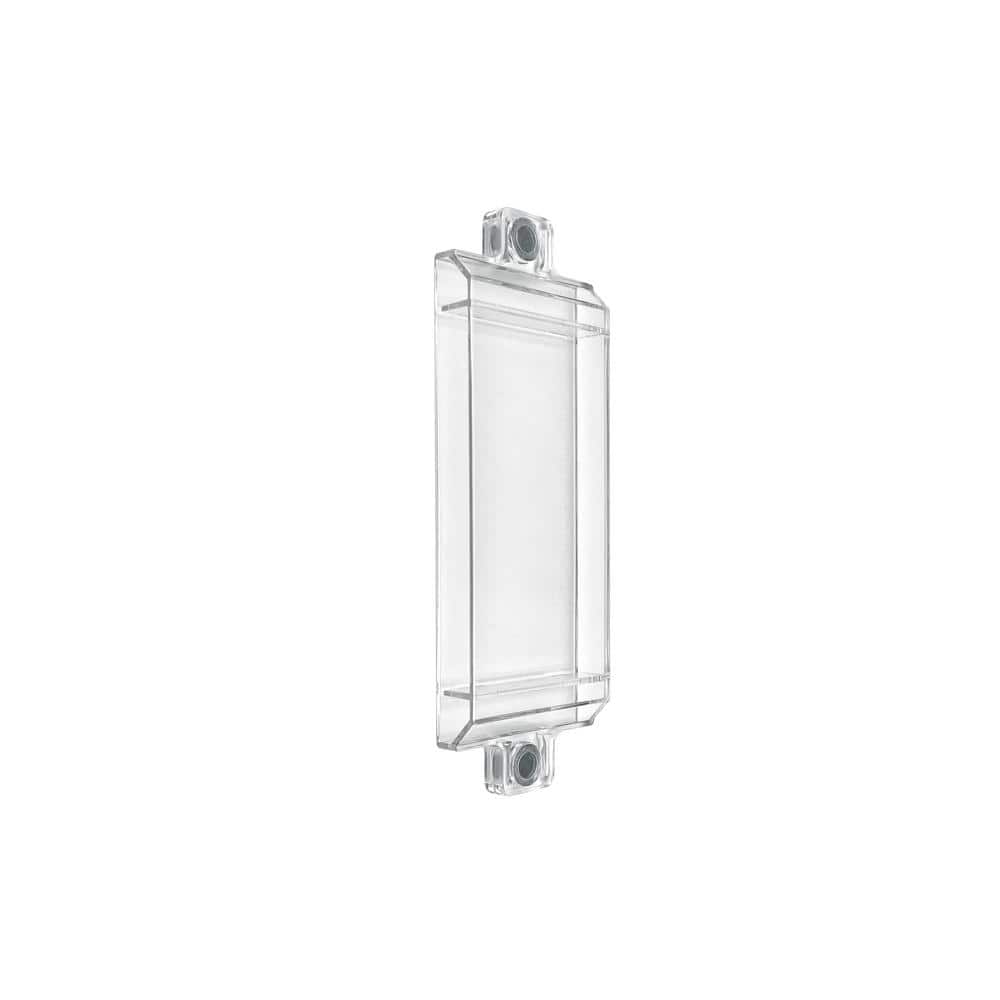 Commercial Electric Clear Magnetic Rocker Light Switch Guards (2-Pack) (2)