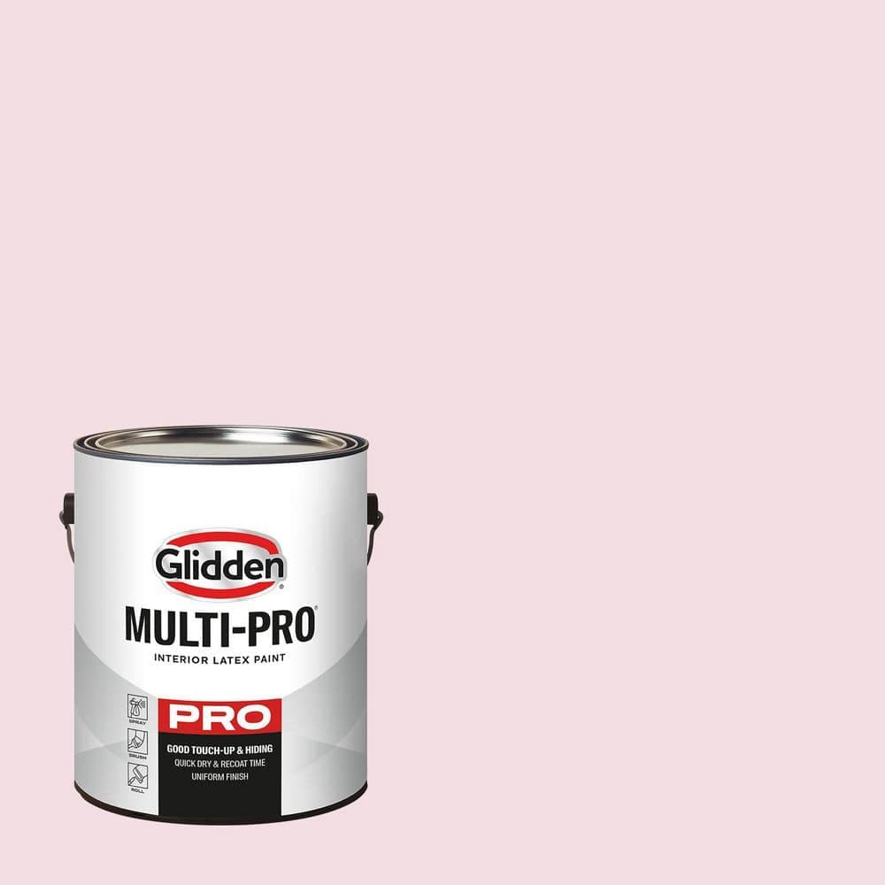 Glidden Multi-Pro 1 gal. PPG1181-1 Candy Mix Ultra Flat Interior Paint (1)