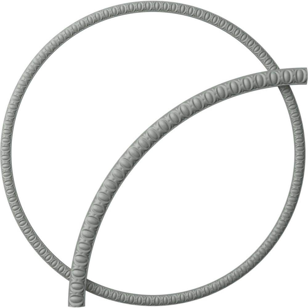 Ekena Millwork 2 .8 ft. Middlesborough Egg & Dart Ceiling Ring Kit (1)