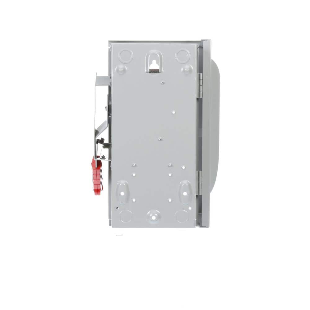 Siemens Heavy Duty 30 Amp 240-Volt 2-Pole Indoor Fusible Safety Switch with Neutral (3)