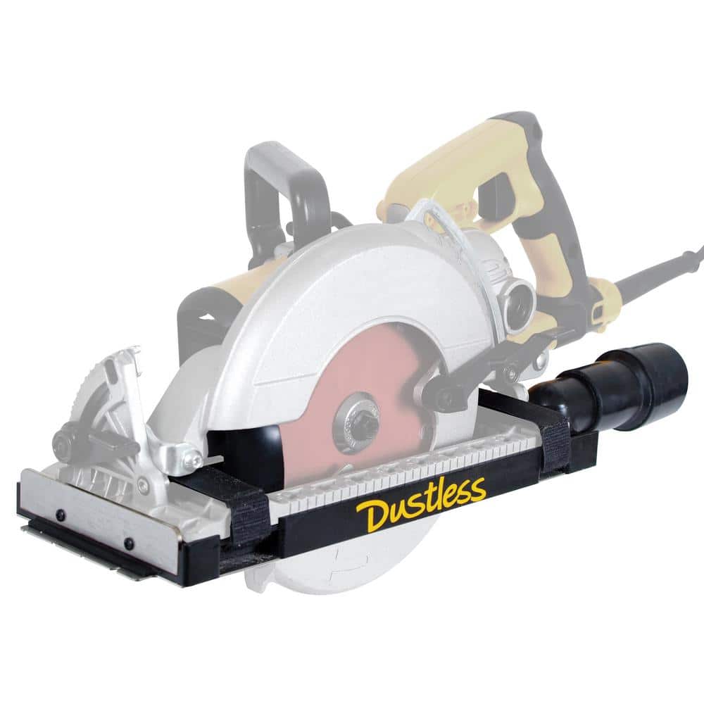 Dustless Technologies DustBuddie Universal Dust Shroud for Worm Drive Circular Saws (1)