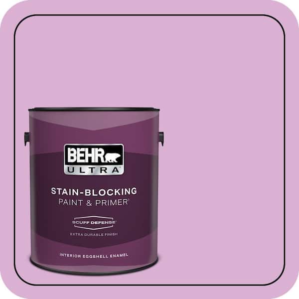 BEHR ULTRA 1 gal. #P110-3 BFF Extra Durable Eggshell Enamel Interior Paint & Primer (2)