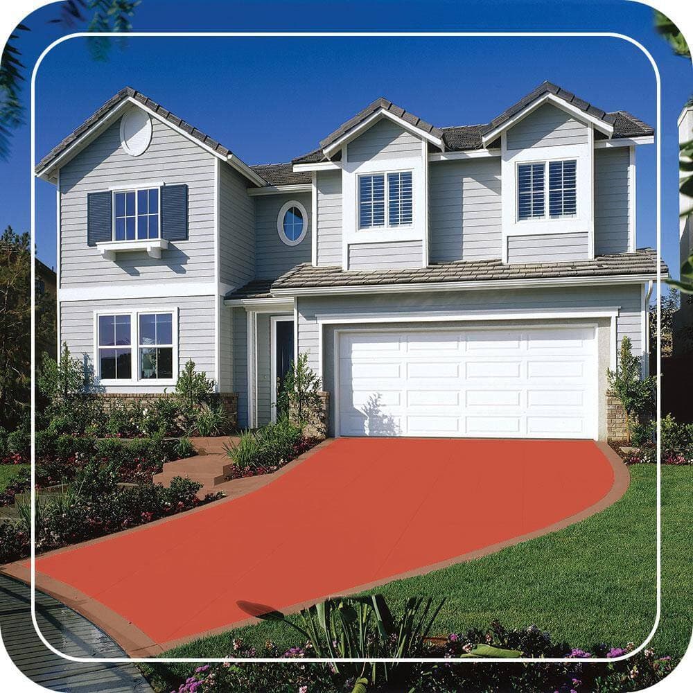 BEHR PREMIUM #P180-6 Self-Priming 1-Part Epoxy Satin Interior/Exterior Concrete and Garage Floor Paint (3)