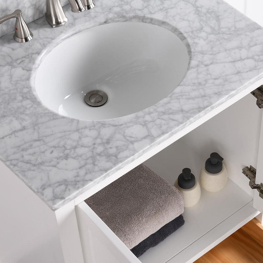 LANDOLT 19.25 in. x 15.75 in. Undermount Oval Bathroom Sink with Overflow Drain in White Vitreous China (3)