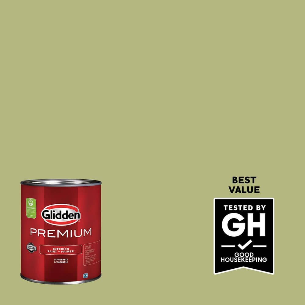 Glidden Premium 1 qt. PPG1119-5 Fancy Flirt Eggshell Interior Latex Paint